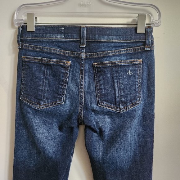 *SOLD* RAG & BONE | Skinny Jeans Kensington Size 25 Model W1502K520 Cut 6595 - Picture 4 of 4